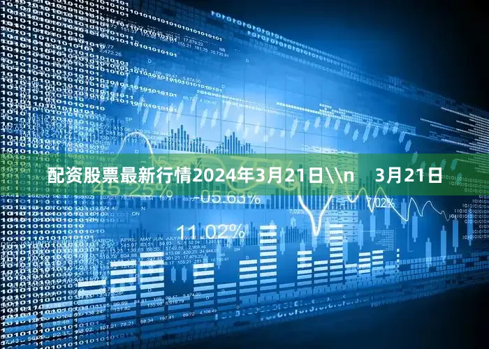 配资股票最新行情2024年3月21日\n    3月21日