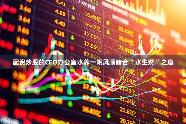 配资炒股的CEO办公室水养一帆风顺暗合＂水生财＂之道